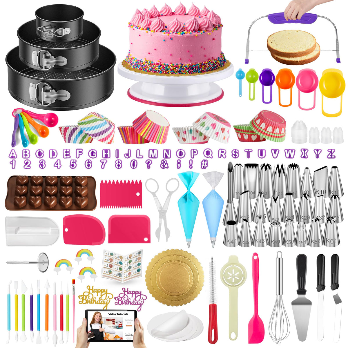 Kootek front packaging and full kit spread showing all tools and benefits