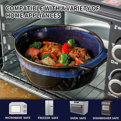 KOOV served on dining table demonstrating attractive oven-to-table presentation