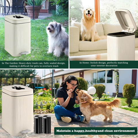 Kopuncare size comparison next to a foot indicating compact 5L capacity