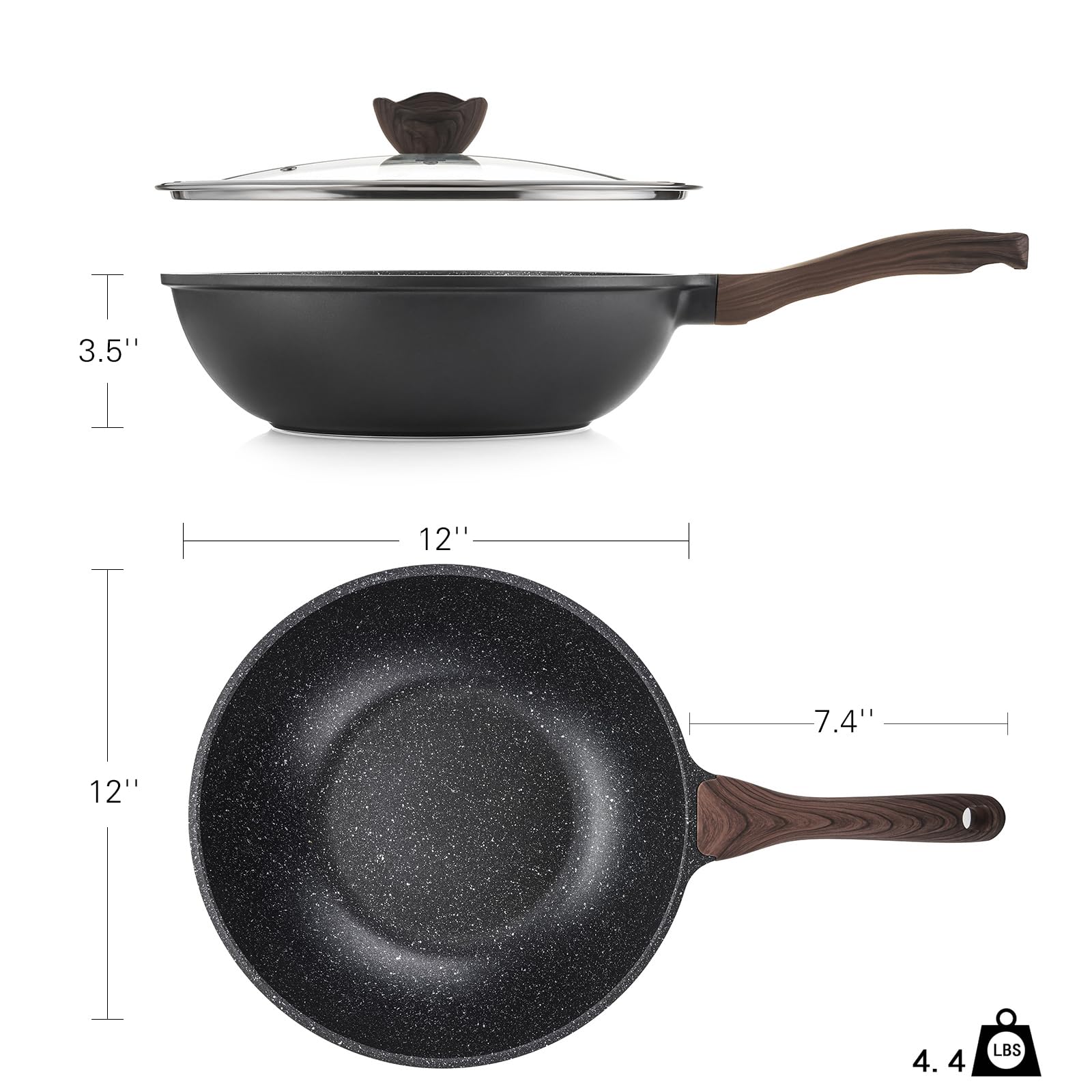 Kordisen magnetic stainless-steel base underside, ensures induction compatibility