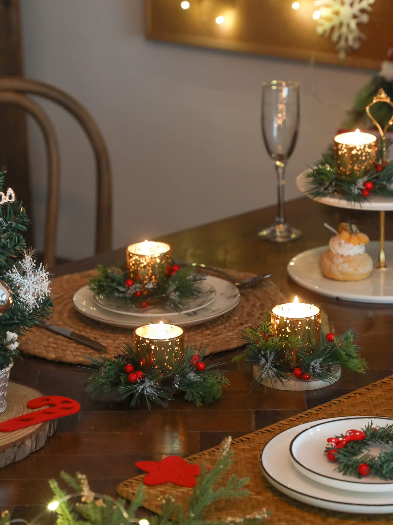 KORMMCO ring on dining table illustrating warm ambiance for holiday gatherings