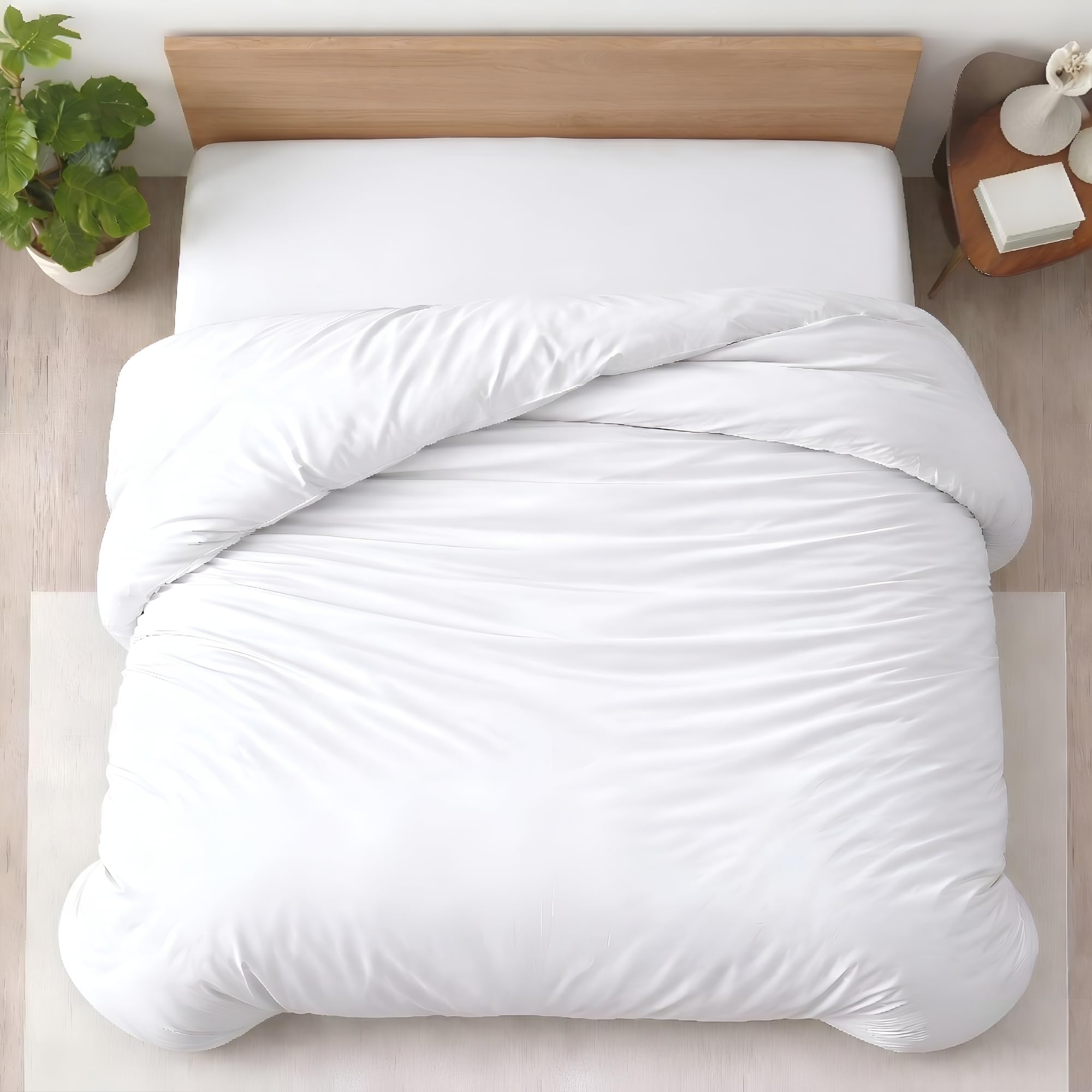 Kotton Culture front flat-lay showing full king cover and neat finish for smoother beds