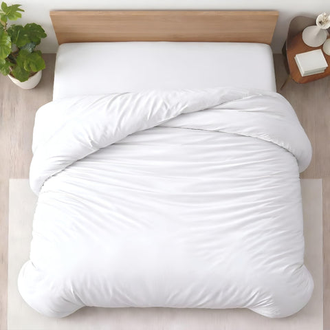 Kotton Culture front flat-lay showing full king cover and neat finish for smoother beds