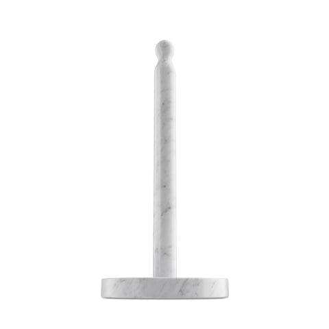 Koville Carrara marble holder front view shows elegant stability and style