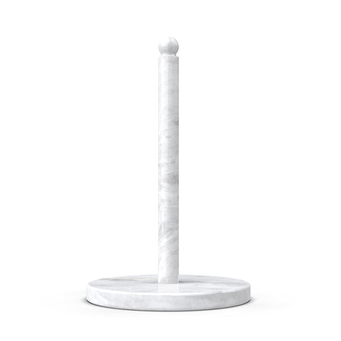Koville Namib Fantasy front view showing polished marble base and rod, elegant accent