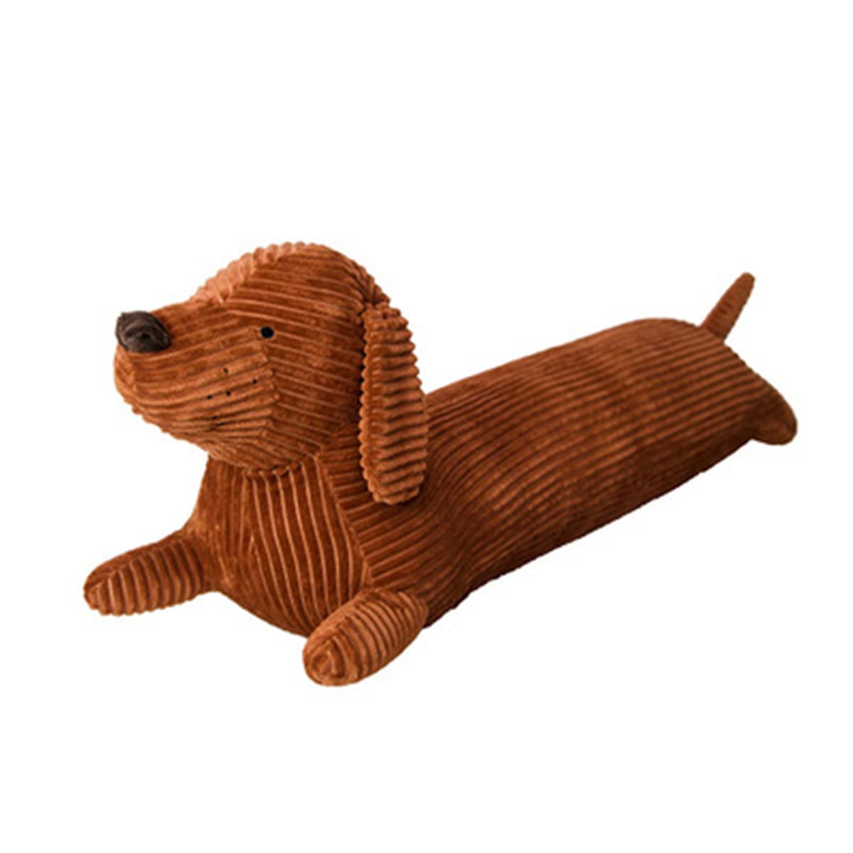 KOWAKA front view of dachshund pillow showing shape and charm for decor