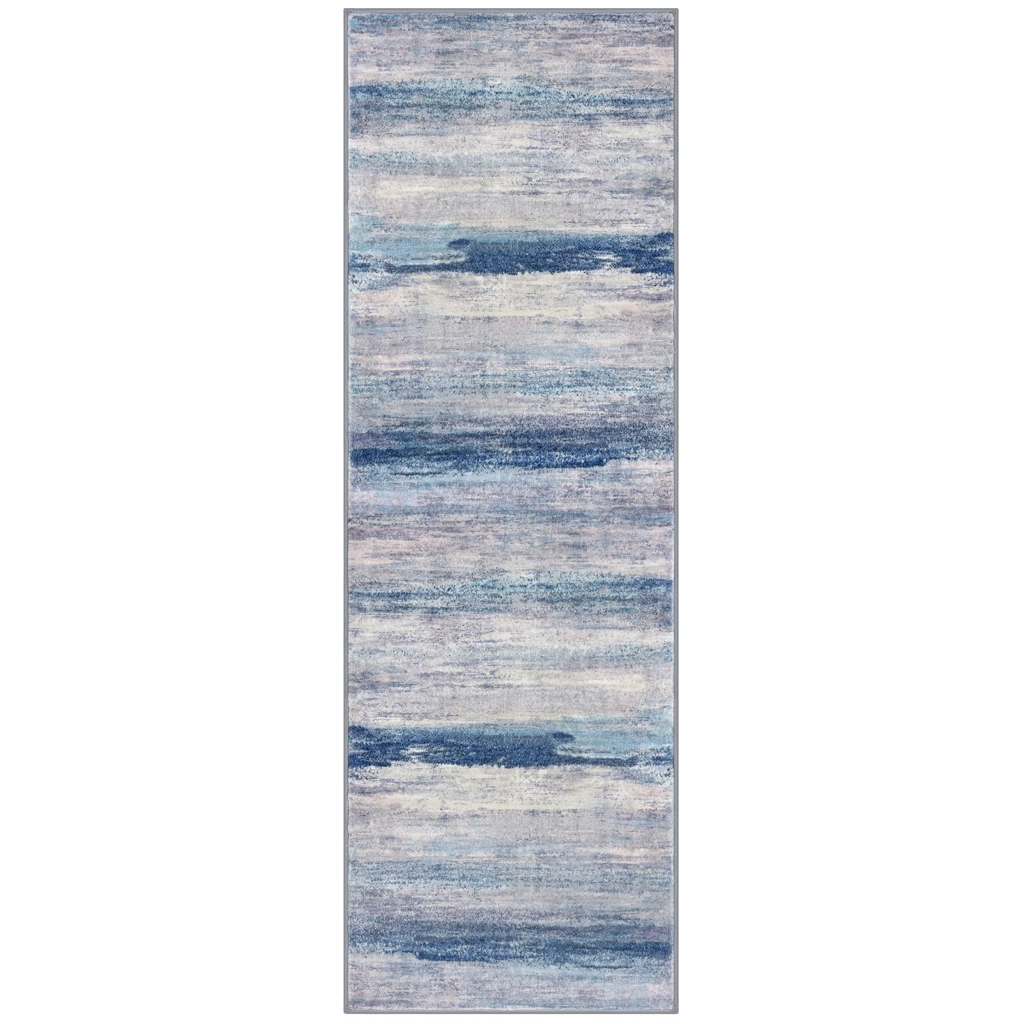 KOZYFLY rug edge seam showing neat finish and 0.32 inch thickness