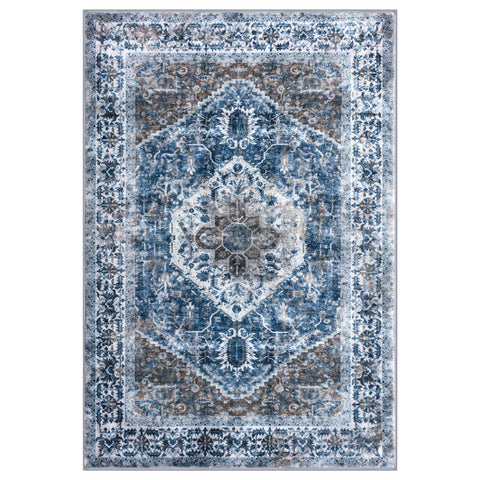 KOZYFLY boho hallway styling showing vintage design tying a room together