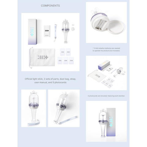 KPOP HEAVEN ILLIT lightstick in concert setting amplifying fan visibility