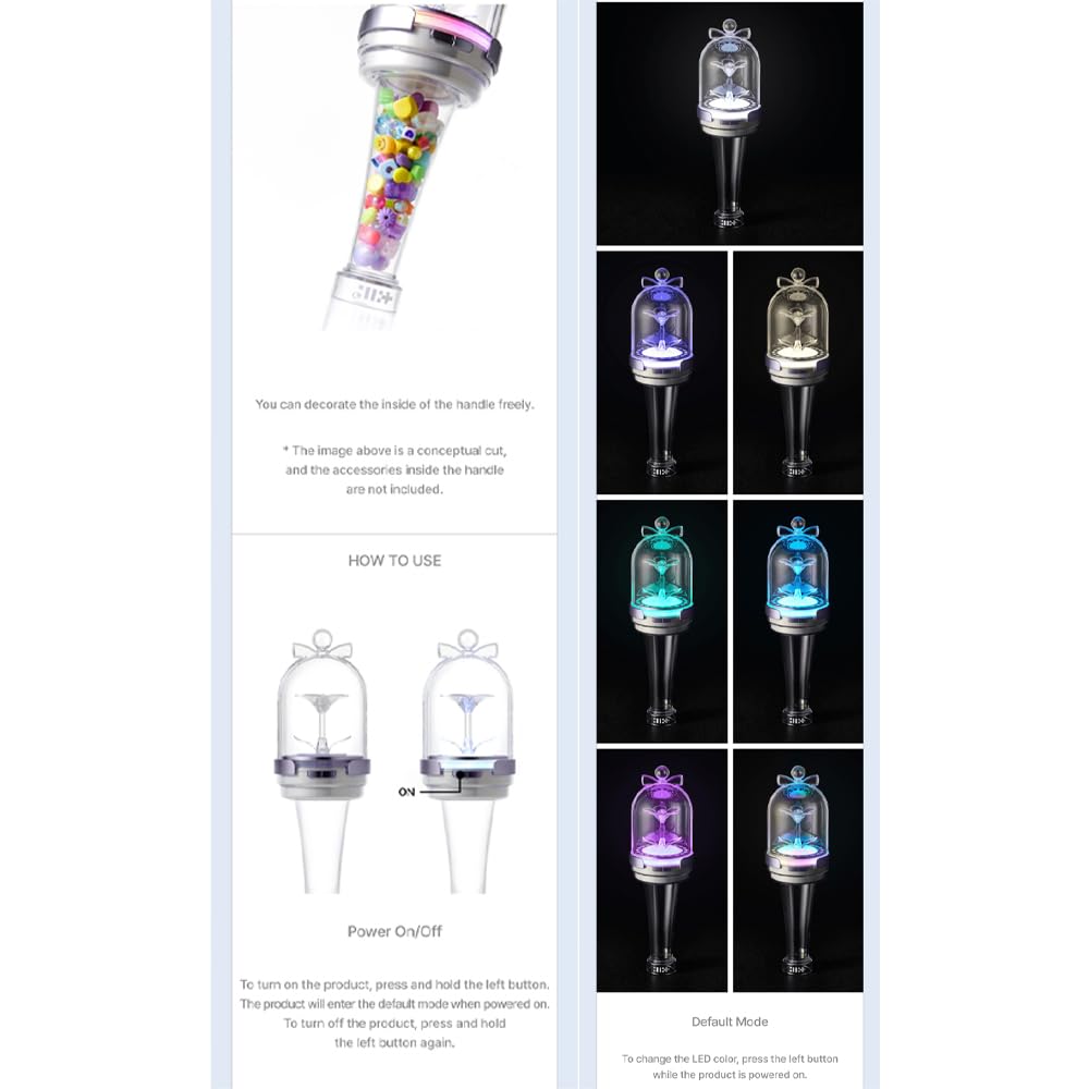 KPOP HEAVEN ILLIT replacement parts set showing easy maintenance options