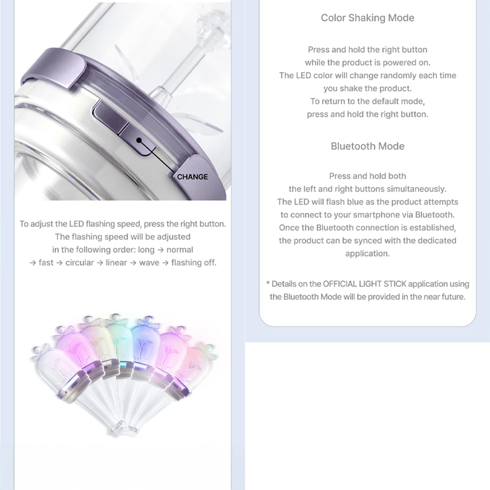 KPOP HEAVEN ILLIT user manual open with operation and care instructions