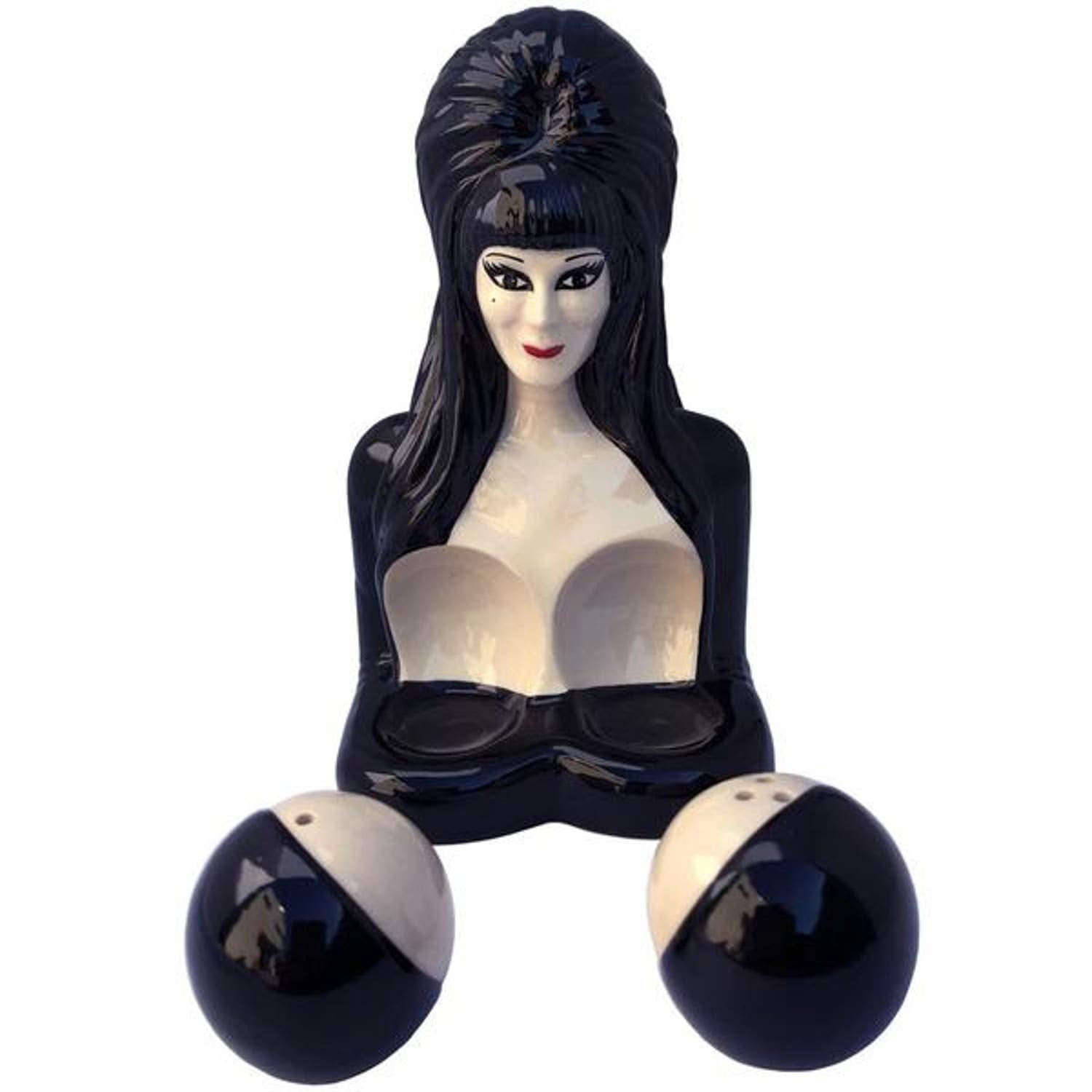 kreepsville 666 Elvira close-up of figure detail, highlights painted sculpt quality