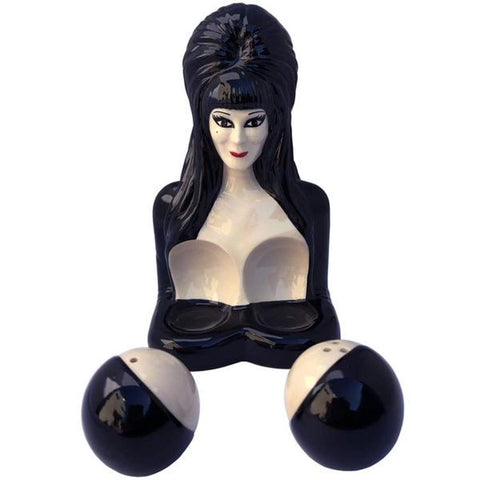kreepsville 666 Elvira close-up of figure detail, highlights painted sculpt quality