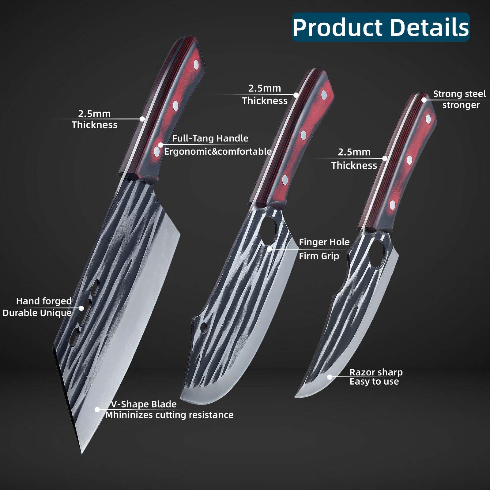 Krononidler knives in use at an outdoor BBQ demonstrating reliable performance