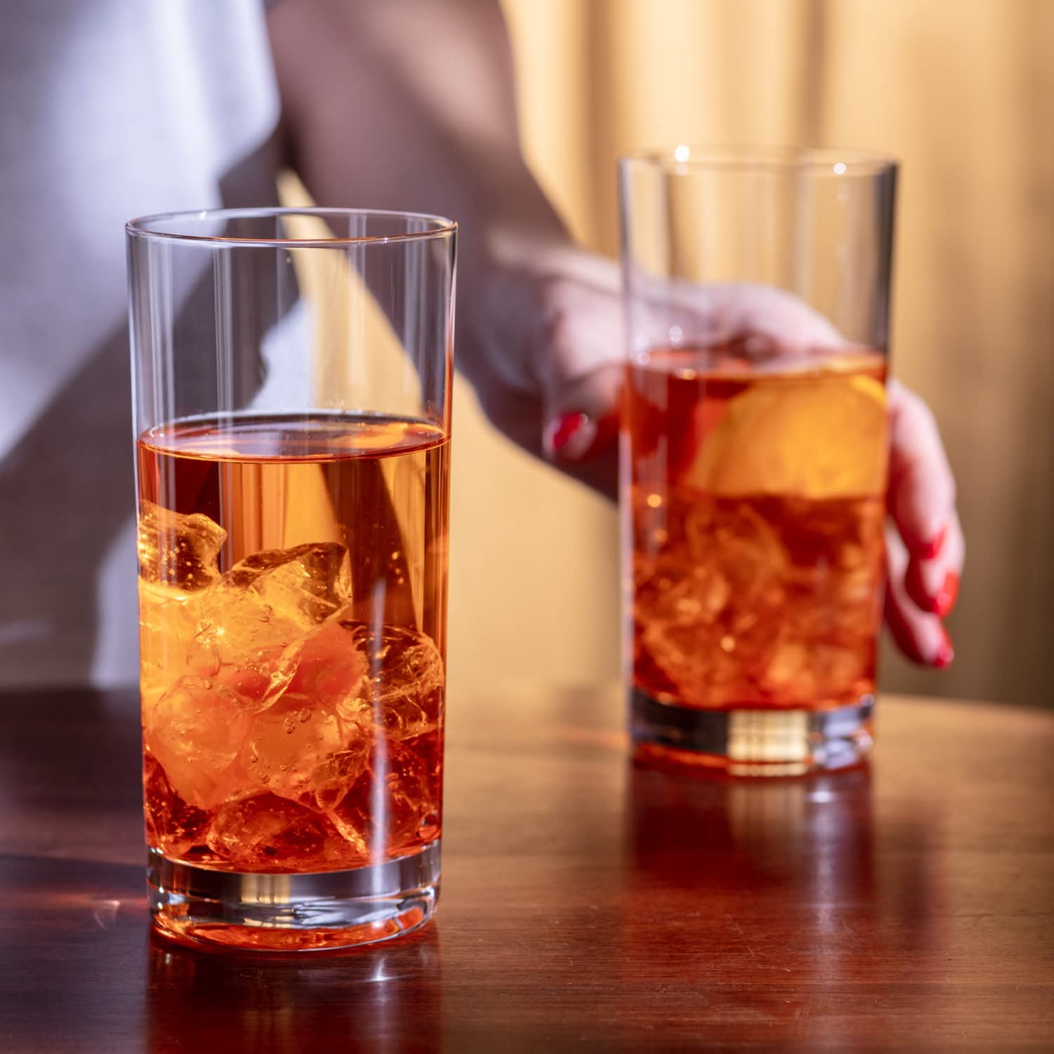 Krosno reinforced rim close-up for comfortable sipping and durability