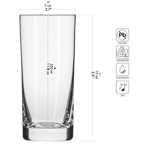 Krosno side profile highlighting slender shape and grip benefit