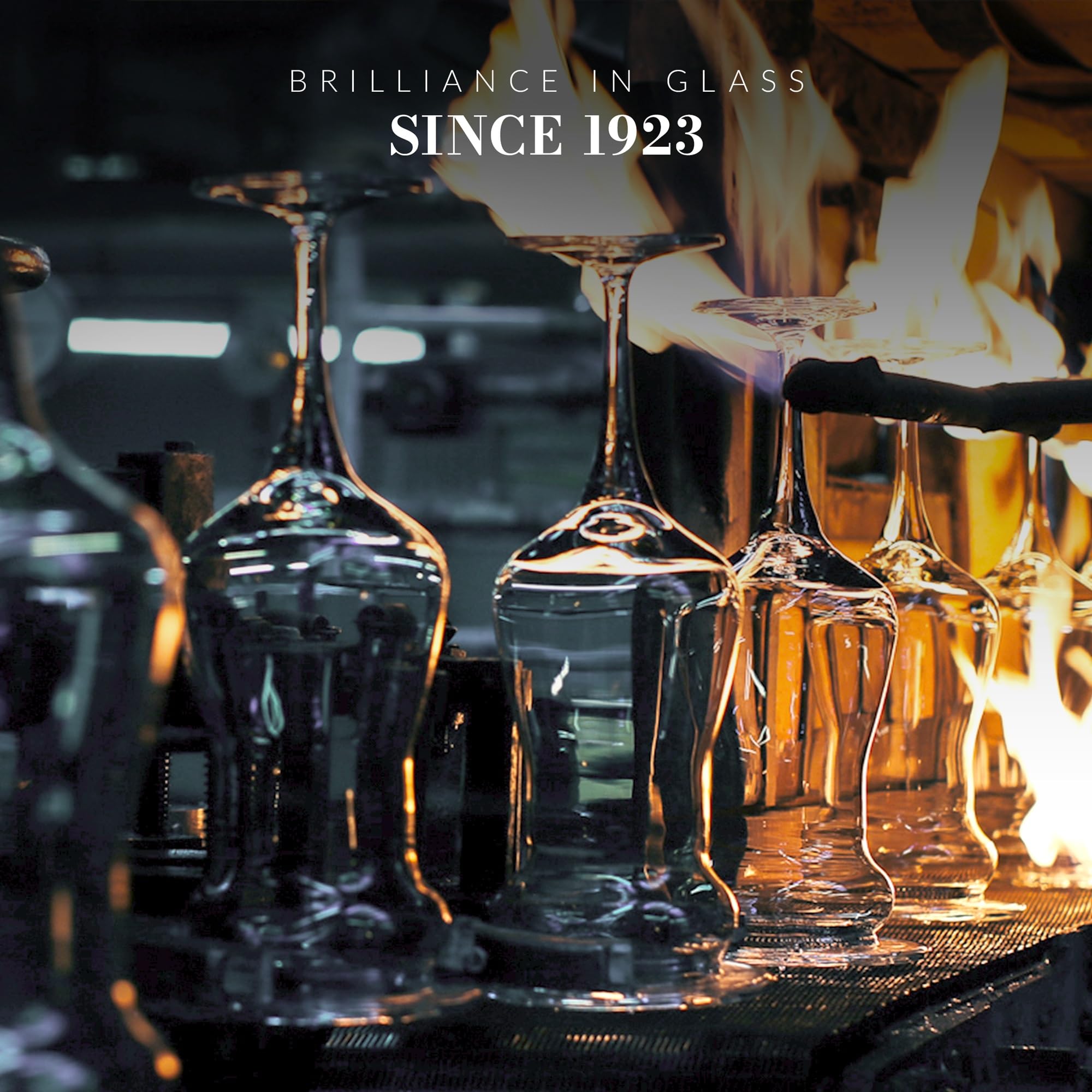 Krosno glasses in an elegant dinner setting projecting sophistication and usable strength