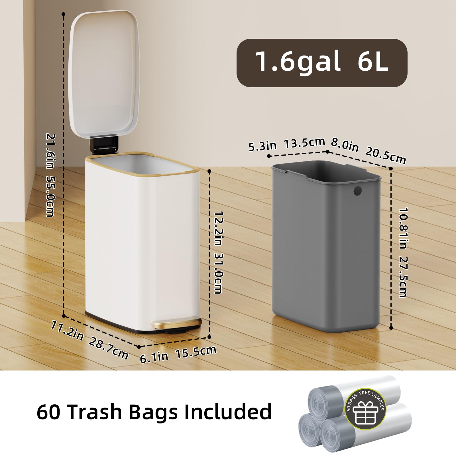 KSSKSS in a styled bathroom setting demonstrating space saving and clean look