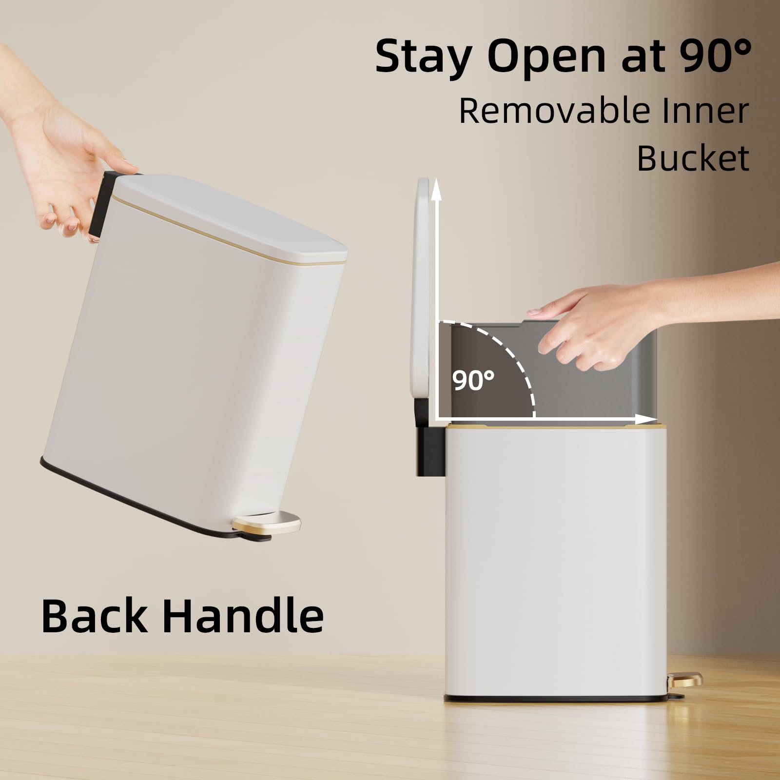 KSSKSS next to toilet for scale showing ideal fit in narrow bathroom spaces