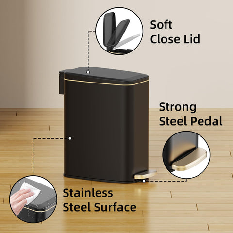 KSSKSS step pedal detail demonstrates hands-free use and durability