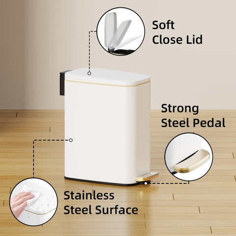 KSSKSS heavy‑duty step pedal detail highlighting hands‑free hygiene
