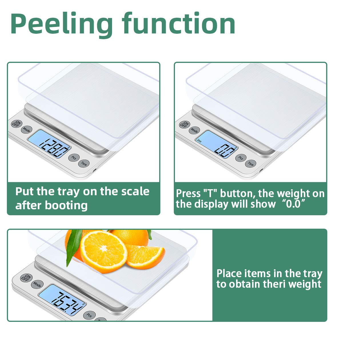 KUBEI keypad detail with waterproof sticker protecting controls