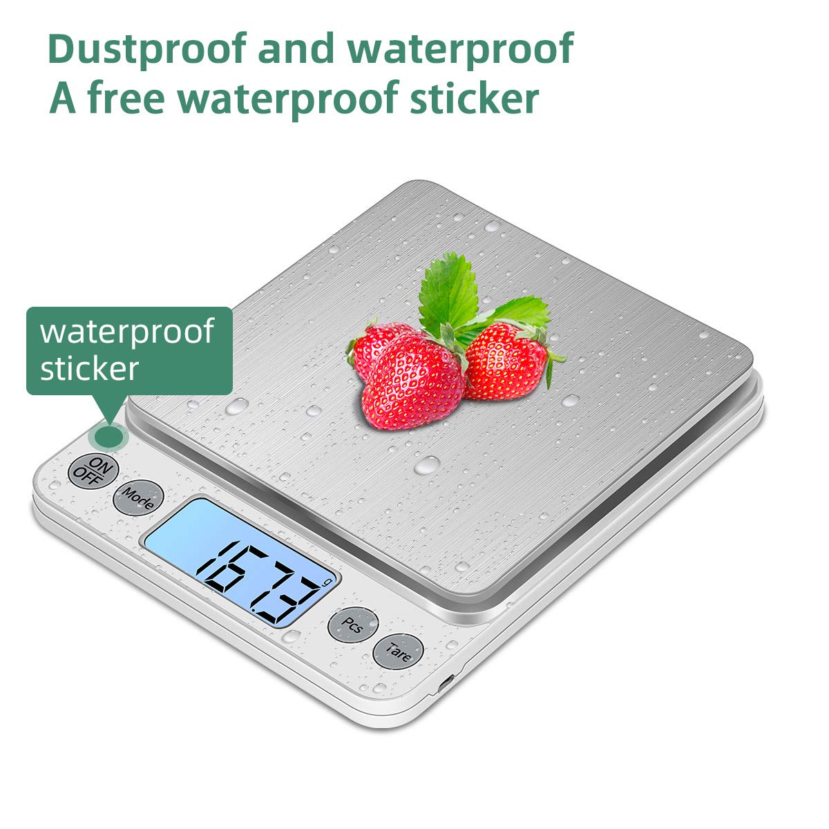 KUBEI on countertop during baking illustrating accurate portion control