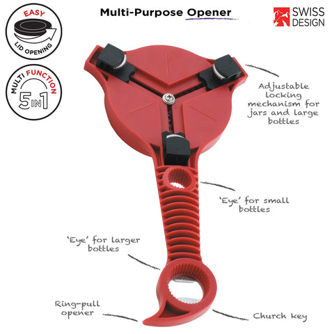 Kuhn Rikon close-up of adjustable jaws offering secure lid gripping
