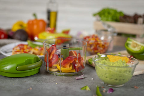 Kuhn Rikon dishwasher-safe bowl placed in dishwasher for easy cleaning