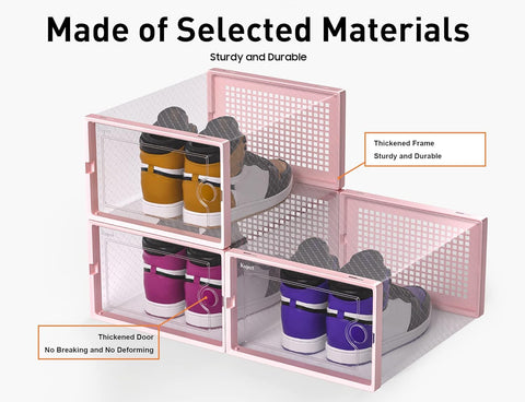 Kuject lifestyle on bedroom shelf displaying neat, dust-free storage