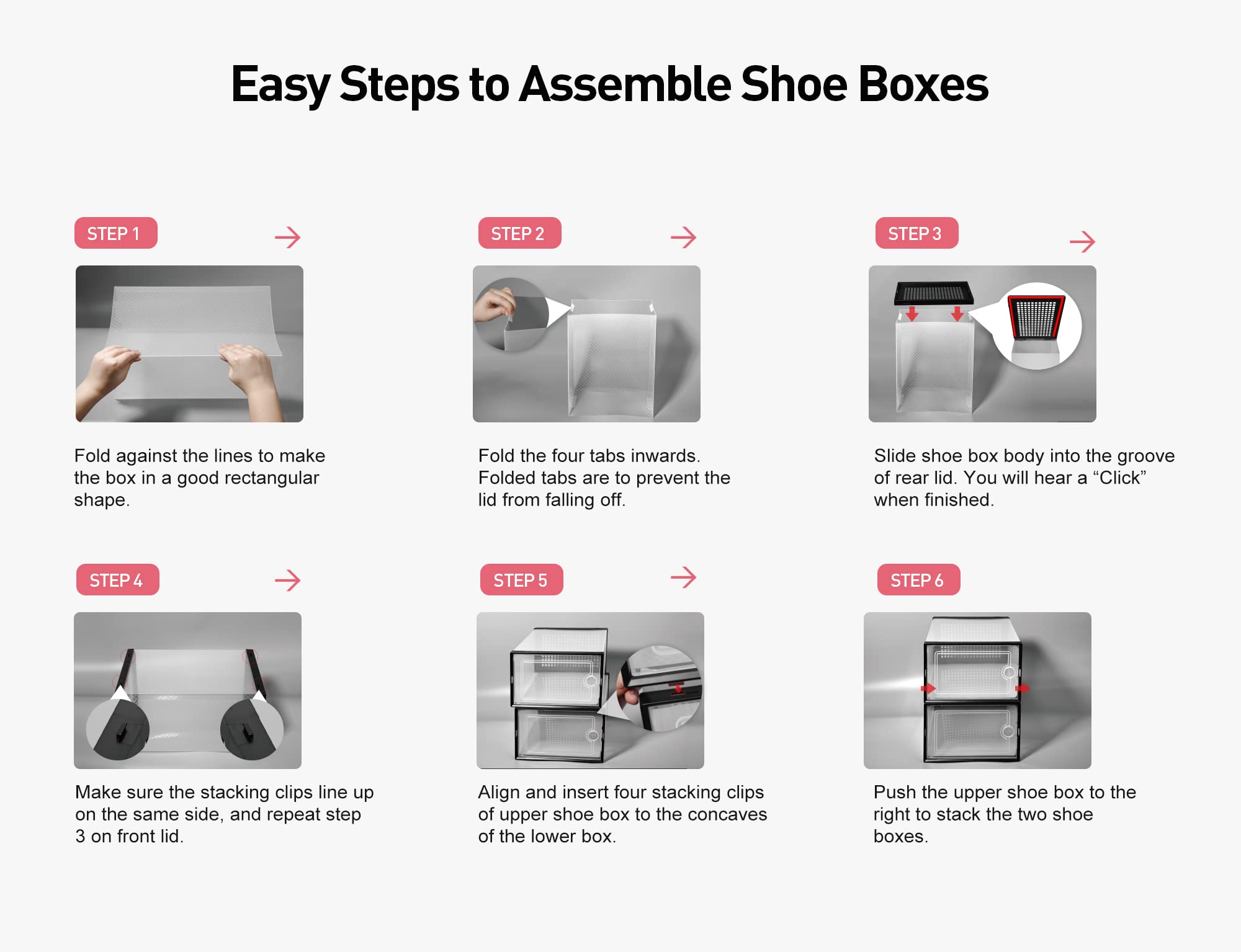Kuject boxes on closet shelf organizing shoes and accessories efficiently