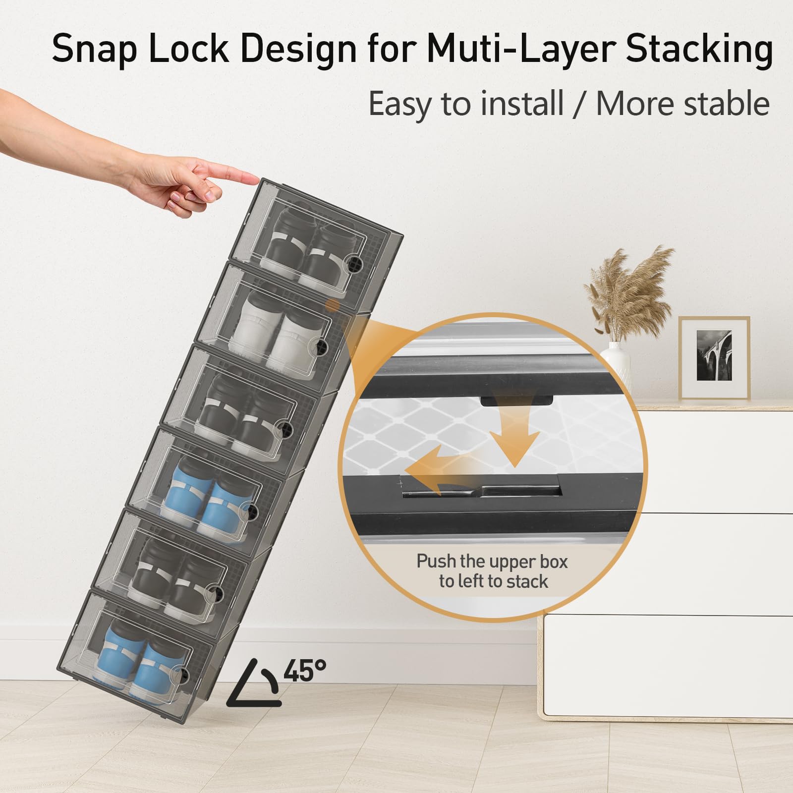 Kuject box with door open and back vent visible for airflow benefit