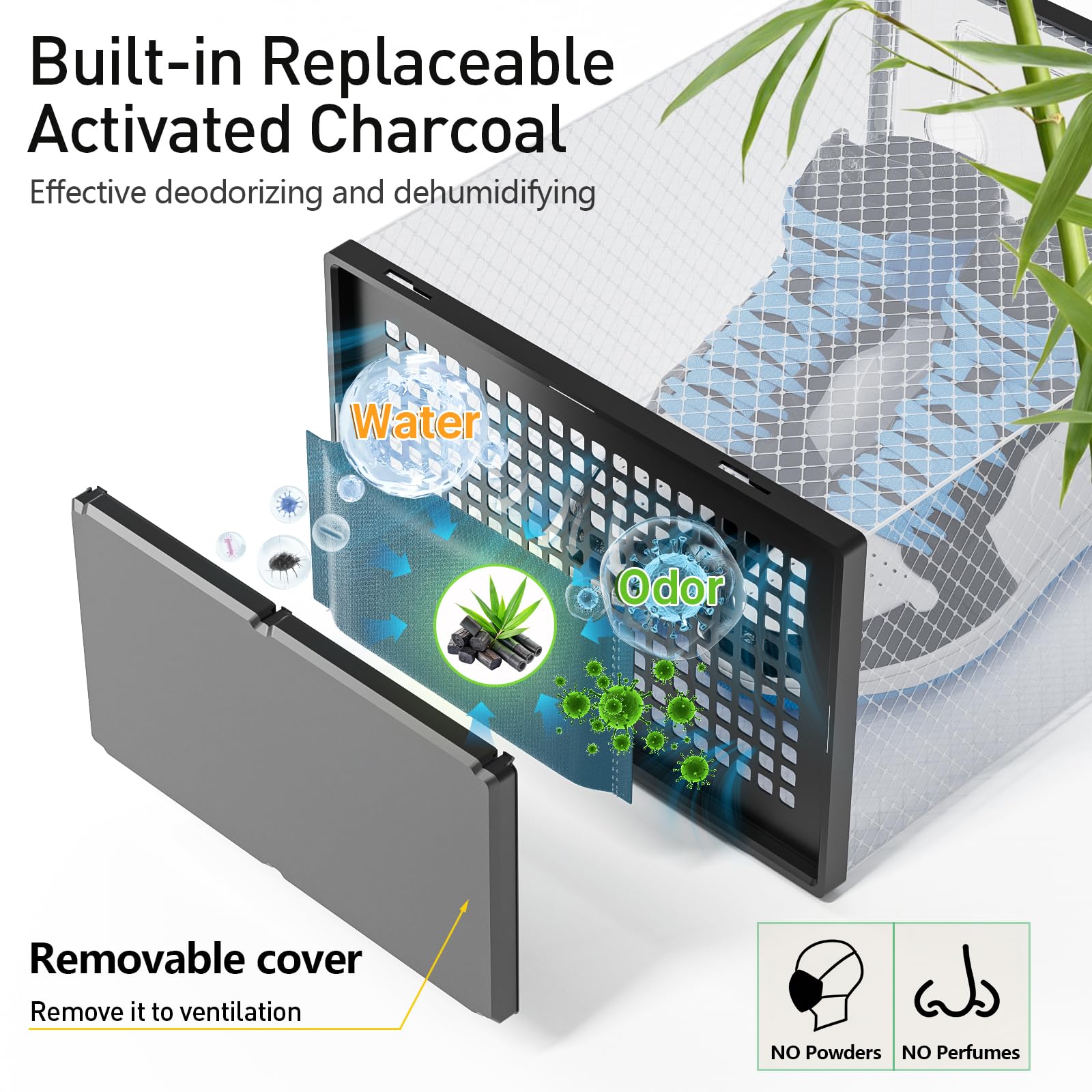 Kuject close-up of ABS frame edge highlighting durable construction