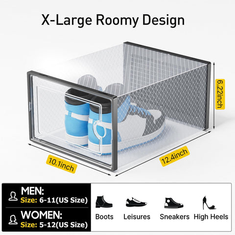 Kuject stacked boxes demonstrating vertical space-saving organization