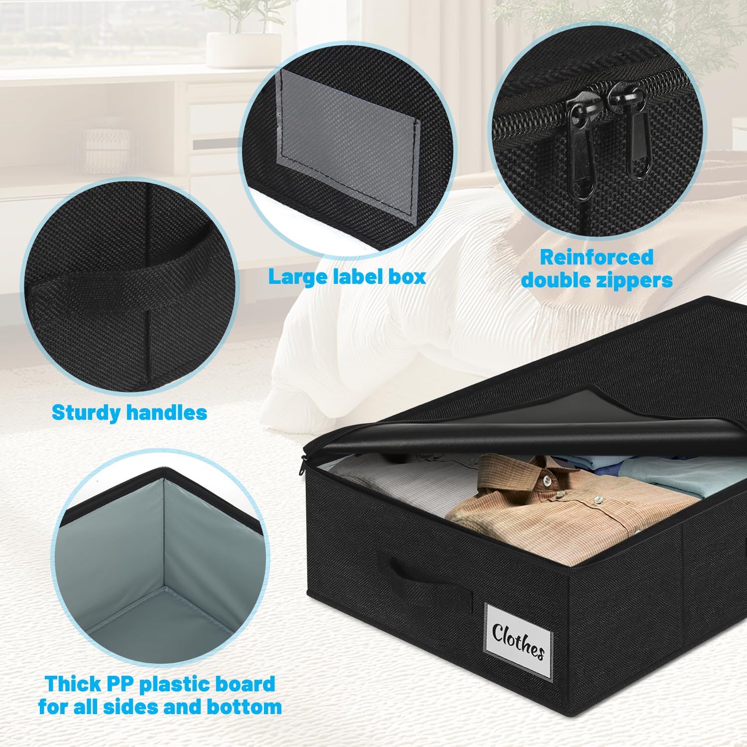 Kukikan bottom view revealing sturdy PP board support for shape retention