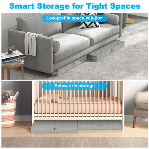 kukikan folded flat demonstrating compact storage and space-saving benefit