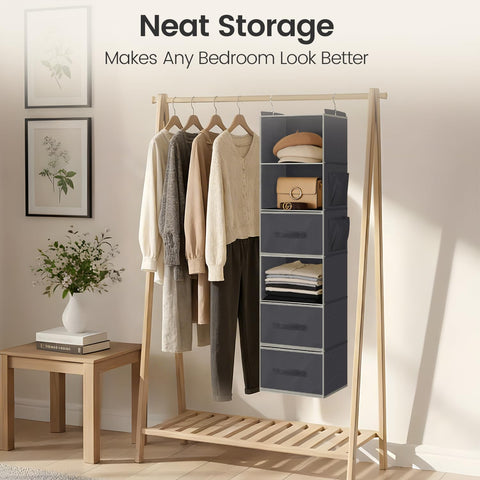 Kukikan lifestyle image in bedroom improving daily dressing and organization