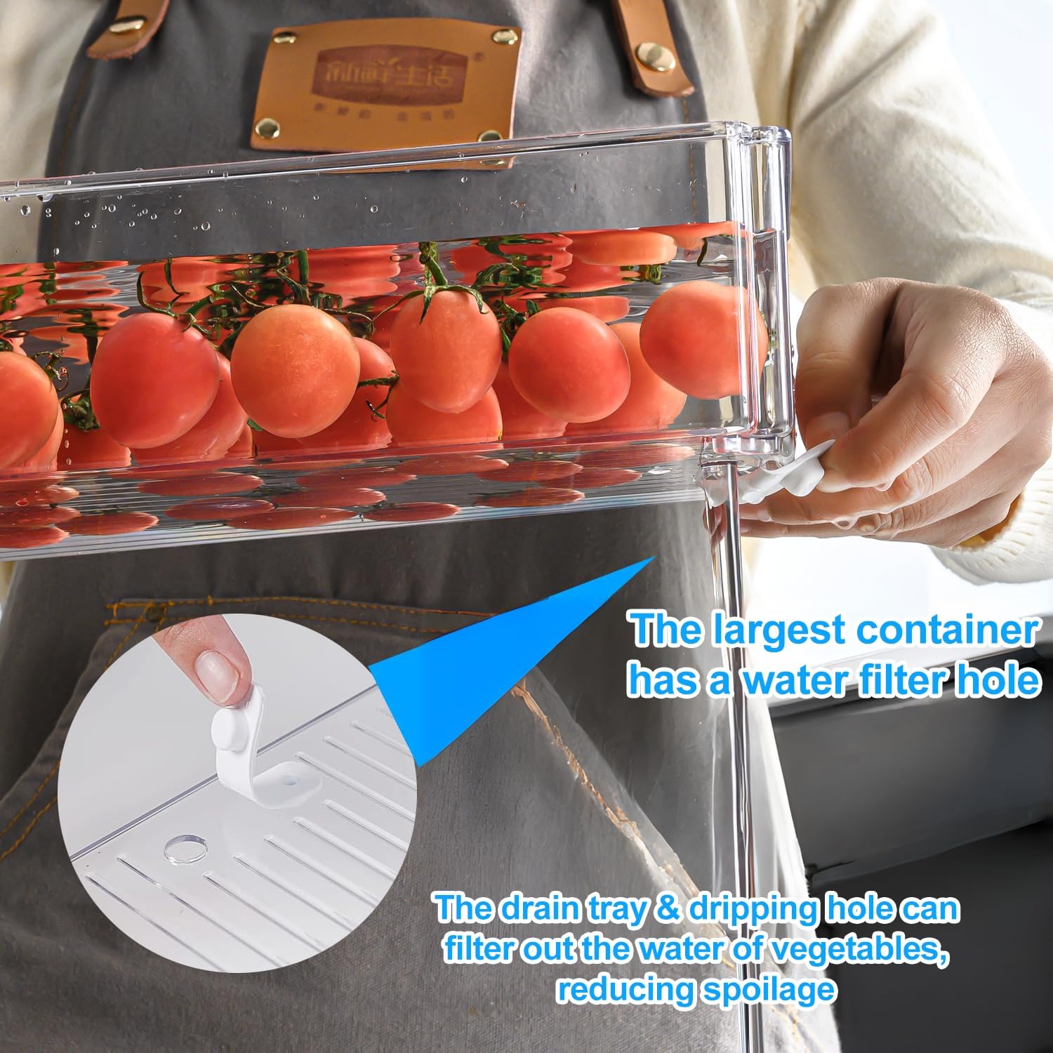KUMD recessed lid detail showing secure stacking and stability benefit