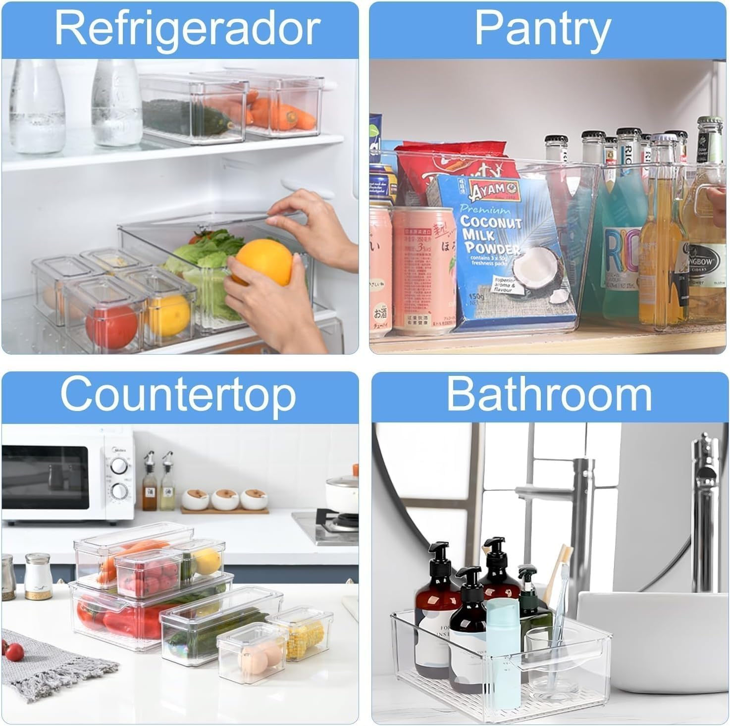 KUMD medium bin inside cabinet illustrating fit and accessibility benefit