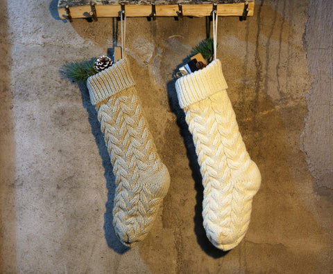 Kunyida stocking filled with small gifts demonstrating storage capacity