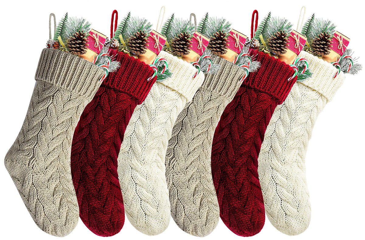 Kunyida front pack view showing six stockings and cohesive color set