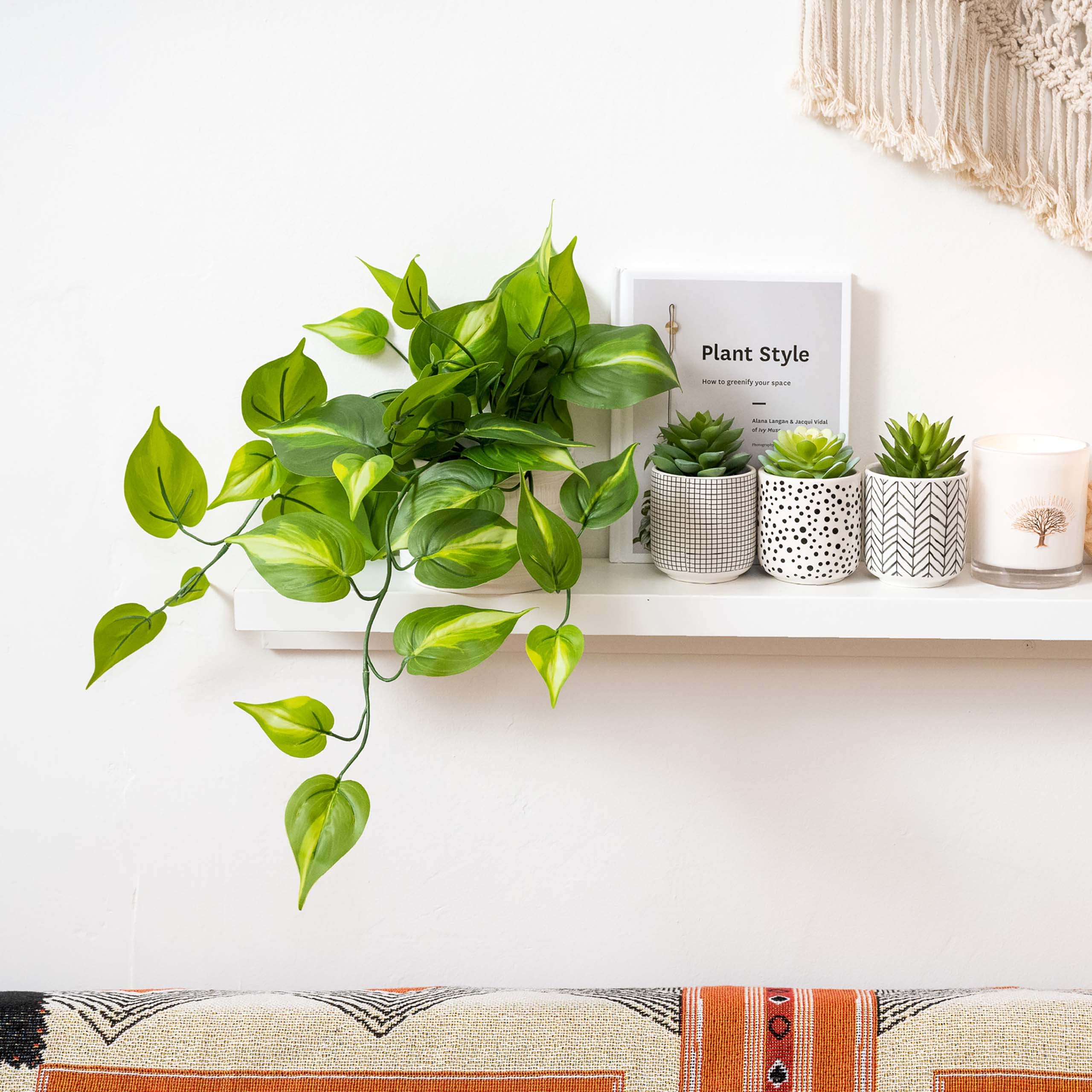 Kurrajong Farmhouse on bathroom counter near sink, brightens low-light spaces