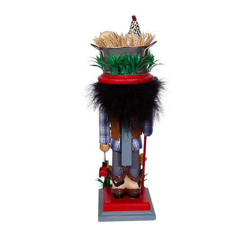 Kurt S. Adler tractor ornament closeup for playful holiday storytelling