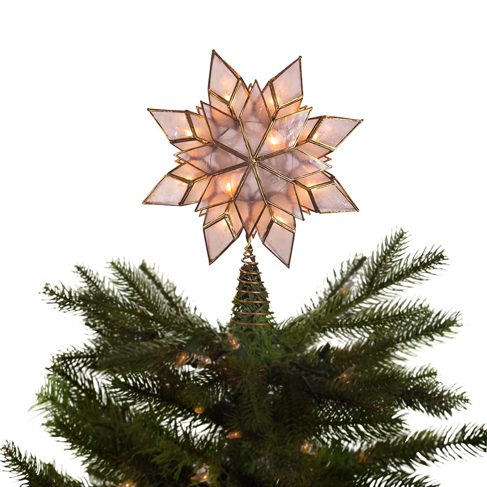 Kurt S. Adler star in a holiday living room styling showing timeless seasonal elegance