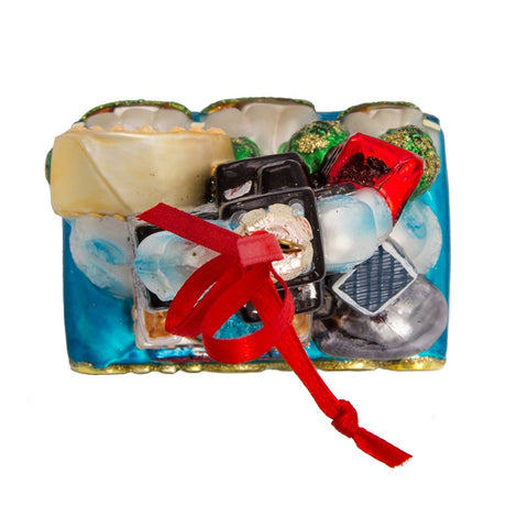 Kurt S. Adler packaged view showing label and safe storage for gifting