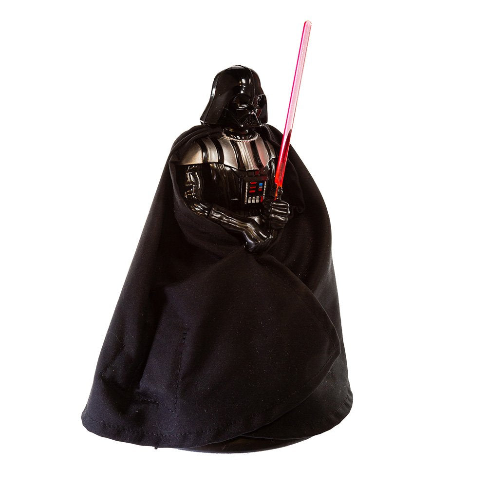 Kurt S. Adler Darth Vader front view showing illuminated display and dramatic presence