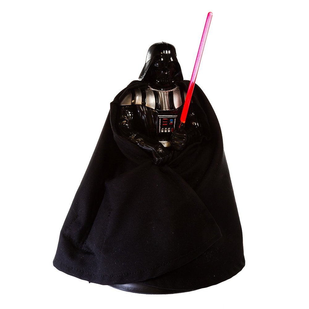 Kurt S. Adler Darth Vader side profile highlighting sculpted armor and cape benefit