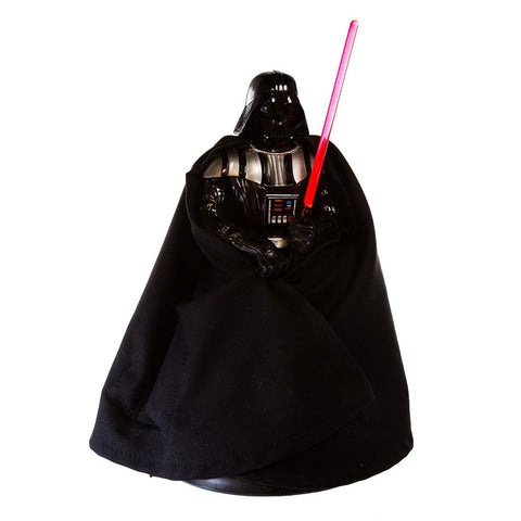 Kurt S. Adler Darth Vader side profile highlighting sculpted armor and cape benefit