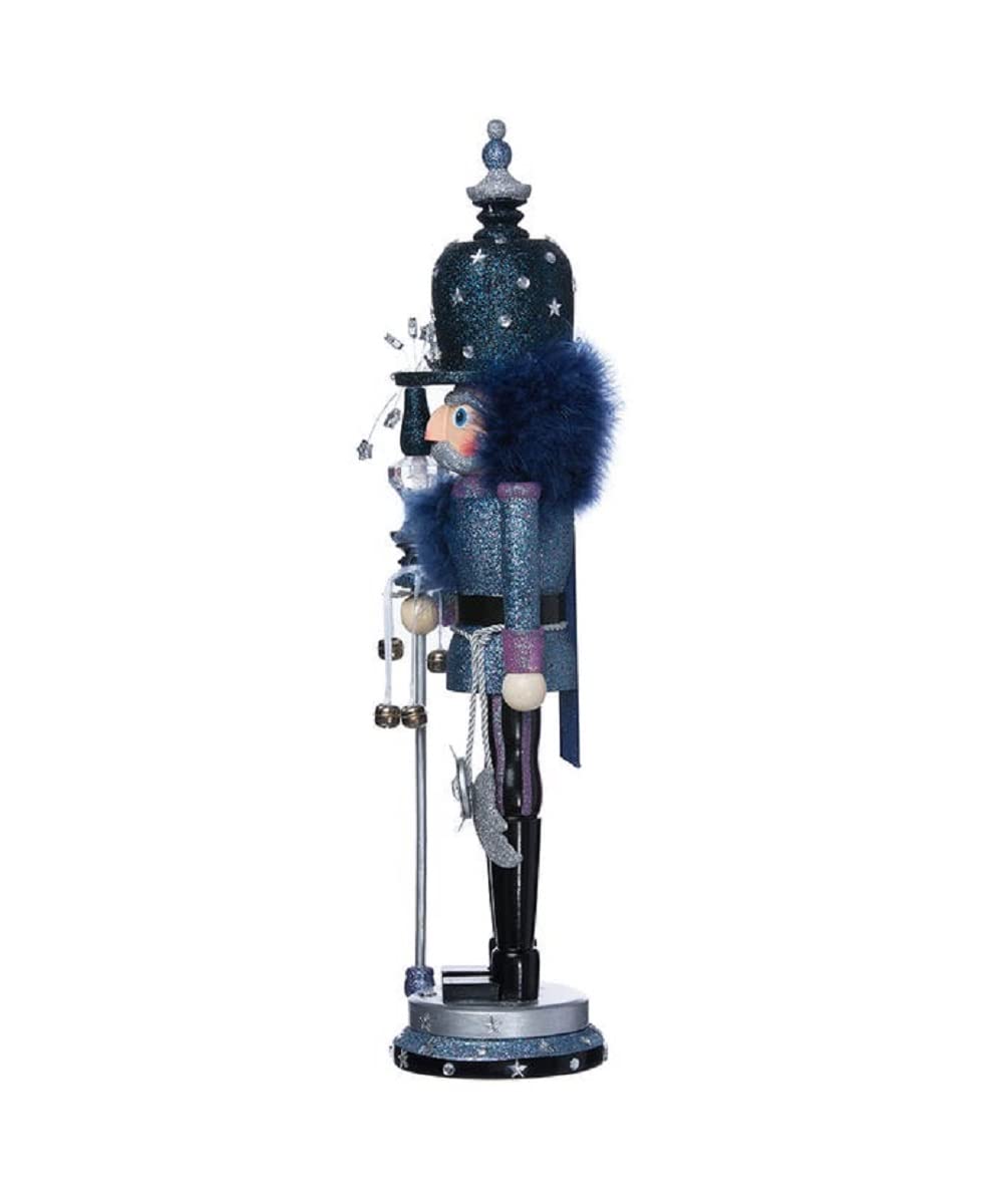 Kurt S. Adler nutcracker beside decor for scale and placement guidance