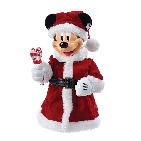 Kurt S. Adler Mickey Mouse side profile highlighting posture and secure fit